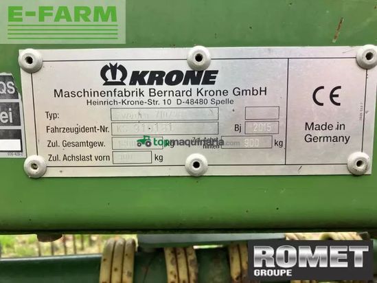 Rastrillo - Krone - swadro 710/26t