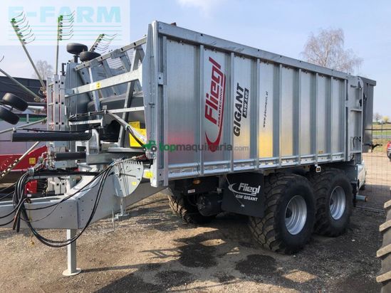 Cinta transportadora de forraje - Fliegl - abschiebewagen asw 160