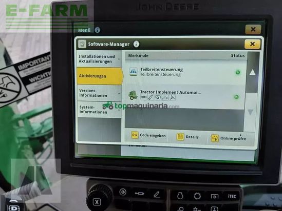 Tractor agrícola - John Deere - 8rx 370 8rx370