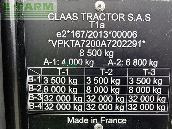 Tractor agrícola - Claas - arion 420 quadrishift