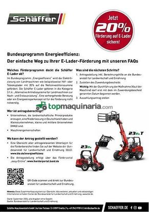 Minicargadora - Schaffer - 23e mit kabine