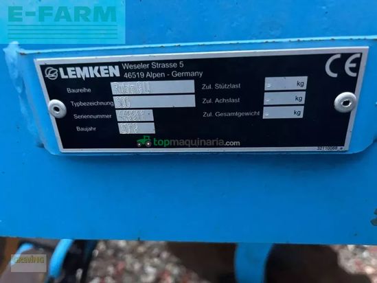 Grada de disco - Lemken - rubin 9/300