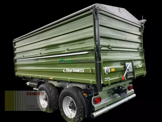 Volquet - Fliegl - tdk 200 profi xl hellgrün