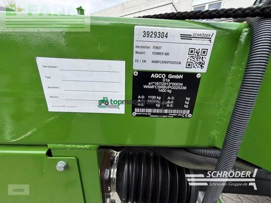 Rastrillo - Fendt - former 880