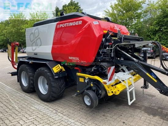 Empacadora gigant - Pöttinger - impress 3160 vc pro presswickel