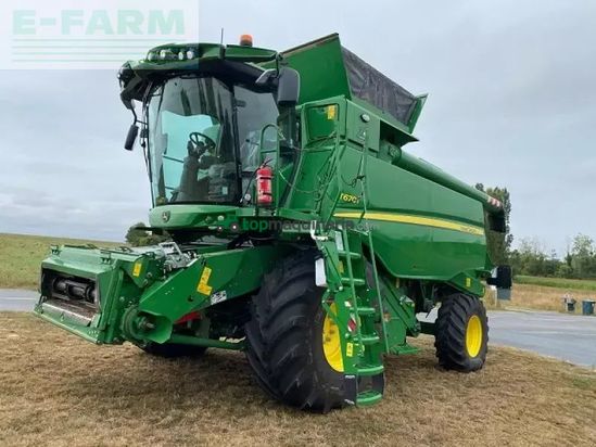 Cosechadora de Cereal - John Deere - t670