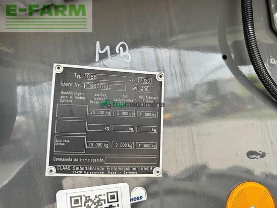 Cosechadora de Cereal - Claas - lexion 8700 tt