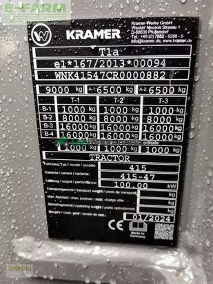 Telescopica - kramer - kt407