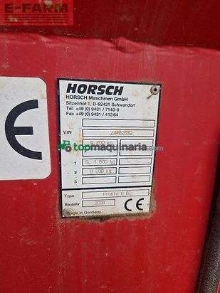 Sembradora - Horsch - pronto 6 dc