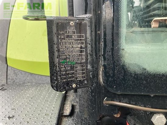 Tractor agrícola - Claas - arion 650 cebis CEBIS