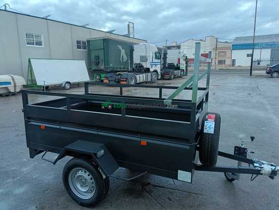 Remolque caja fija 2200x1300x500x200 1 eje