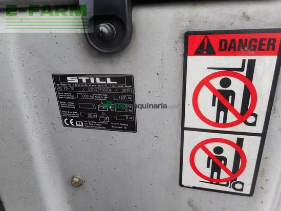 Elevadora - Still - rx70-30 triplex 5,38m + ss + zv + kab.