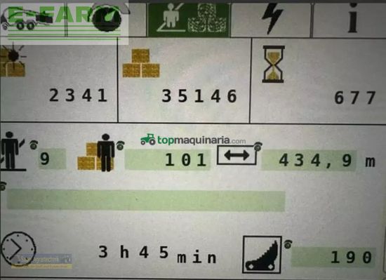 Empacadora gigant - Claas - quadrant 3200 fc t