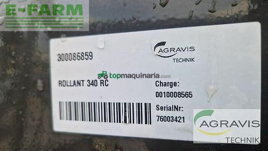 Empacadora gigant - Claas - rollant 340 rc