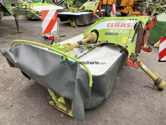 Cortacésped manual - Claas - faucheuse frontale disco 3200f