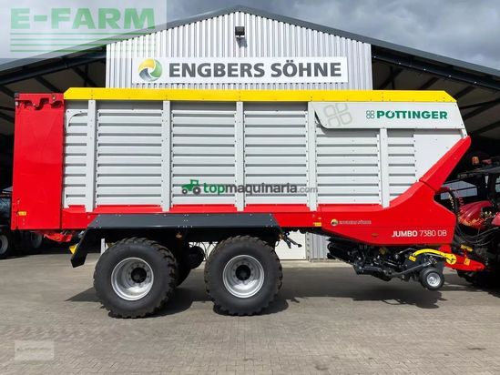 Remolqu agrícola - Pöttinger - jumbo 7380 db