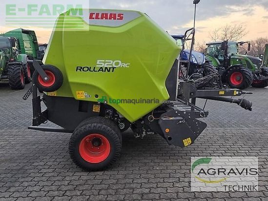 Empacadora gigant - Claas - rollant 520 rc
