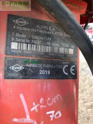 Cortacésped manual - Kuhn - gmd 4411