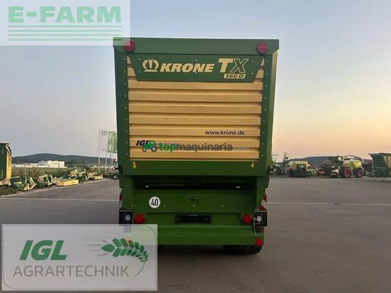 Cinta transportadora de forraje - Krone - tx 560 d