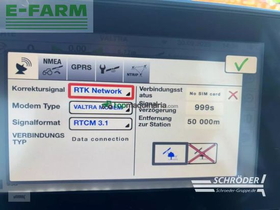 Tractor agrícola - Deutz-Fahr - agrotron 6215 ttv | frontzapfwelle | rtk