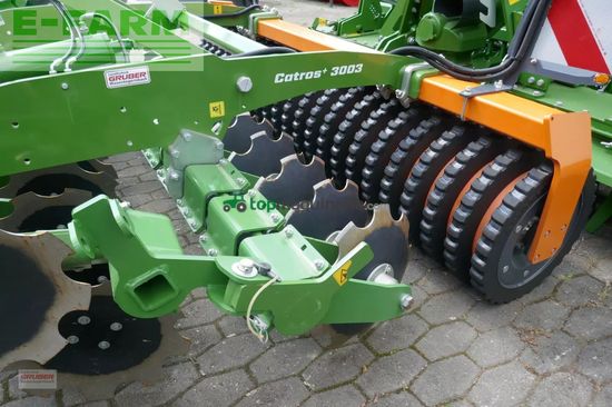 Grada de disco - Amazone - catros + 3003 mit matrikprofil-keilringwalze