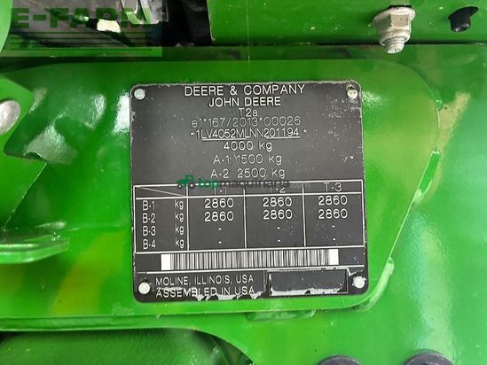 Tractor agrícola - John Deere - 4052m