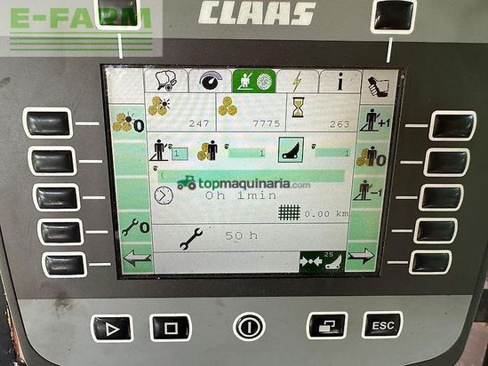 Empacadora gigant - Claas - rollant 454 r/c