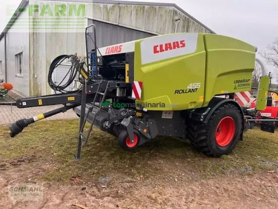 Empacadora gigant - Claas - rollant 455rc uniwra