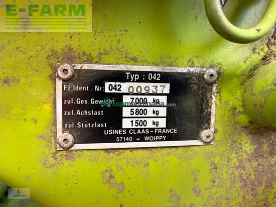 Empacadora gigant - Claas - quadrant 1200