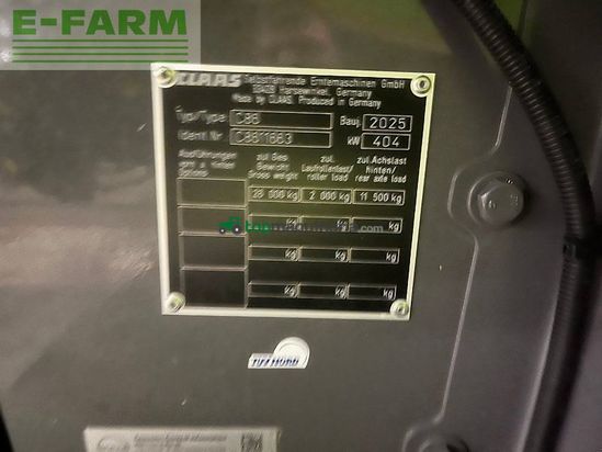 Cosechadora de Cereal - Claas - lexion 8600 tt