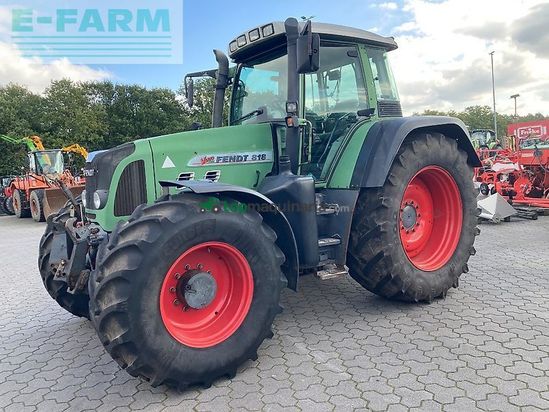 Tractor agrícola - Fendt - 818 vario tms