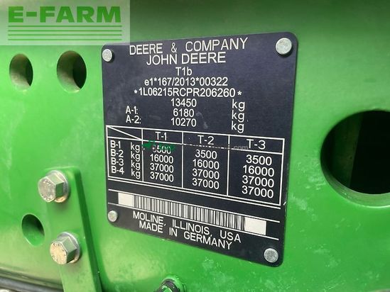 Tractor agrícola - John Deere - 6r215 / 6r 215