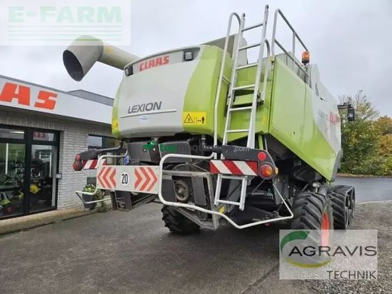 Cosechadora de Cereal - Claas - lexion 580 terra trac