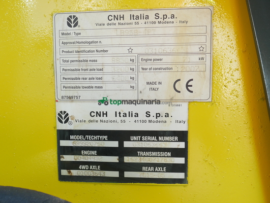 Retroexcavadora -  New Holland LB 95 B