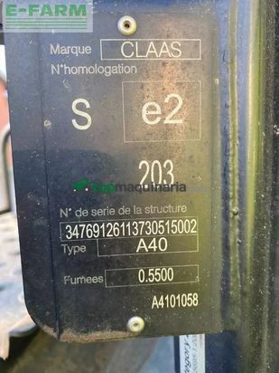 Tractor agrícola - Claas - axion 830 cmatic