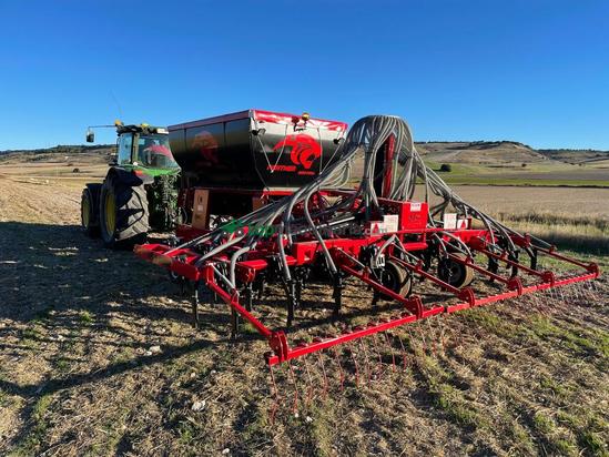 Sembradora combinada Panther fertilizante y semilla