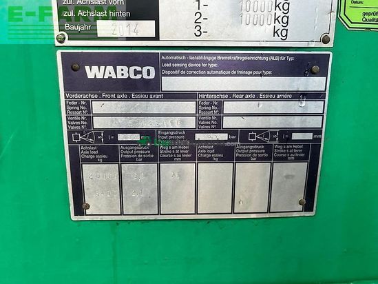 Cuba de purin - BSA - dlp 620 inkl. vogelsang 24m