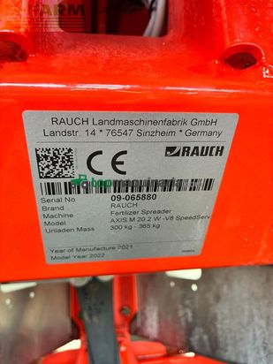 Esparcidor - Rauch - axis 20.2 w