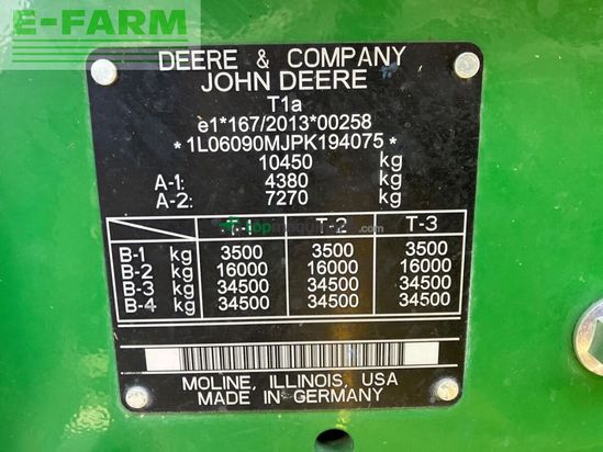 Tractor agrícola - John Deere - 6090m
