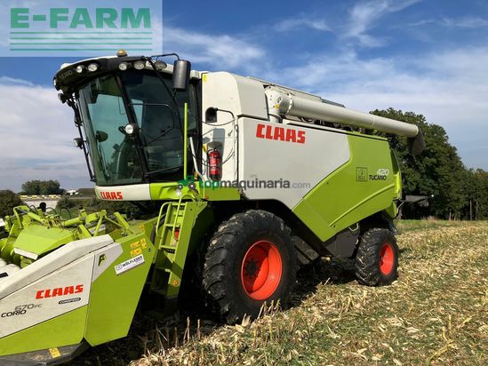 Cosechadora de Cereal - Claas - tucano 420