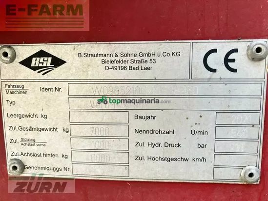 Remolqu esparcidor - Strautmann - vertimix 951 im kudenauftrag