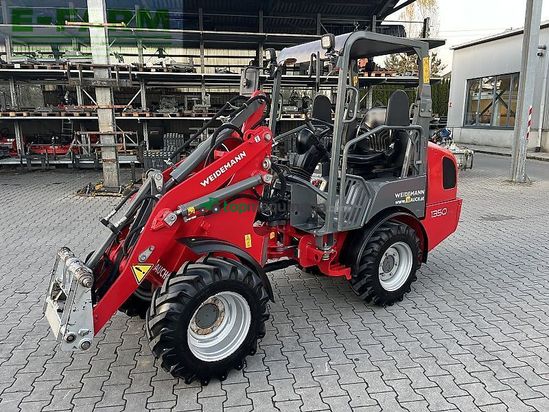 Minicargadora - Weidemann - 1350cx45 mit mösl-weidemann aufnahme 30km/h