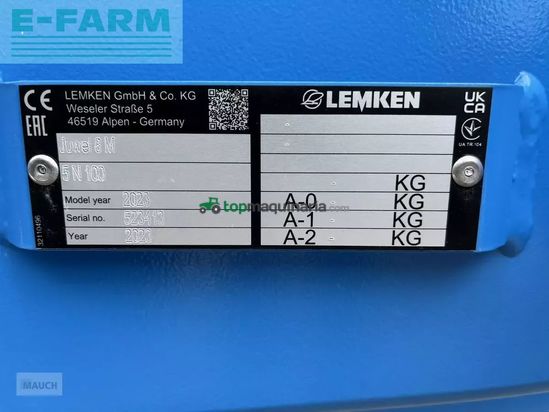 Arado - Lemken - juwel 8m 5-schar pflug