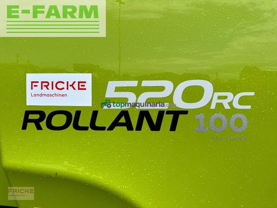 Empacadora gigant - Claas - rollant 520 rc