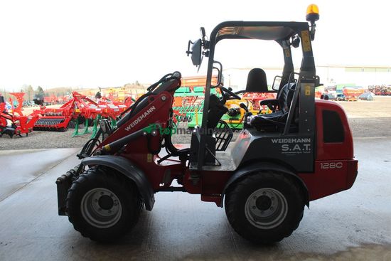 Minicargadora - Weidemann - 1280 - baujahr 2018 - 35ps