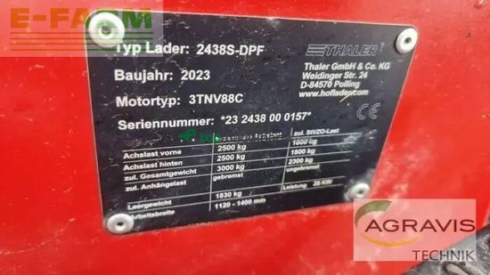 Minicargadora - Thaler - 2438 s dpf