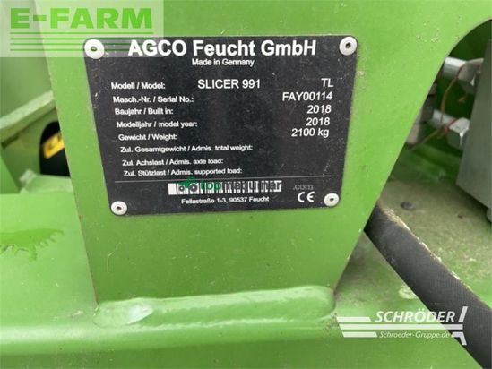 Cortacésped manual - Fendt - slicer 991 tl