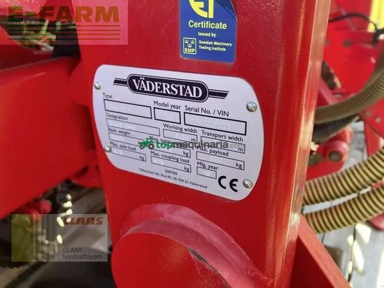 Sembradora monograno mecanica - Väderstad - tempo v tpv 12 + fh 2200