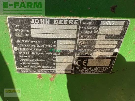 Cosechadora de Cereal - John Deere - 9680wts inkl john deere 625r