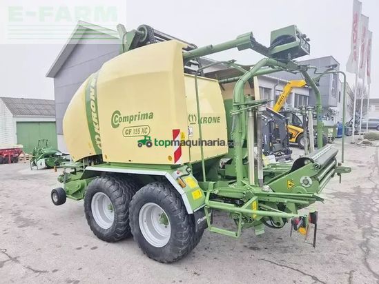 Empacadora gigant - Krone - comprima cf 155 xc press-wickelkombination